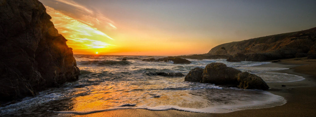 Sonoma Coast View at sunset