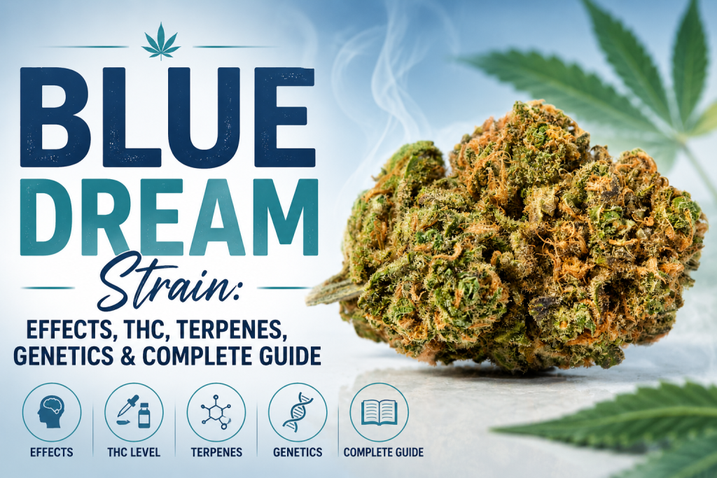 Blue Dream Cannabis Strain Effects, THC and Terpenes