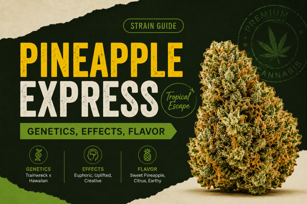 Pineapple Express Strain Guide: Genetics, Effects, Flavor & Where to Buy in Santa Rosa