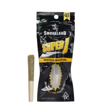 Smoakland | Blueberry Cookies | Super - J | Infused Pre-Roll | 0.5g 