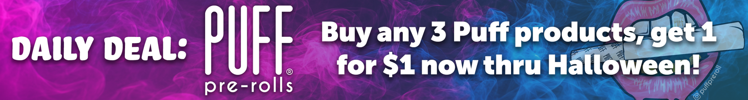 Puff Buy 3 Get 1